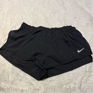 Nike DRI-FIT Fast 2" Brief-Lined Size L Men Racing Shorts Black